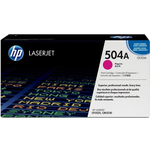 [167346] HP LASERJET CP3525 TONER MAGENTA (7.000 PAGINAS)504A