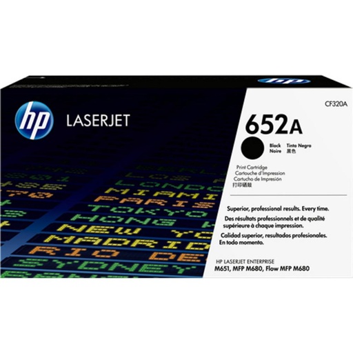 [165842] HP LASERJET ENTERPRISE FLOW MFP M680F 652A TONER NEGRO