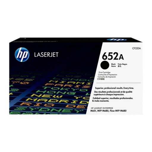 [165842] HP LASERJET ENTERPRISE FLOW MFP M680F 652A TONER NEGRO