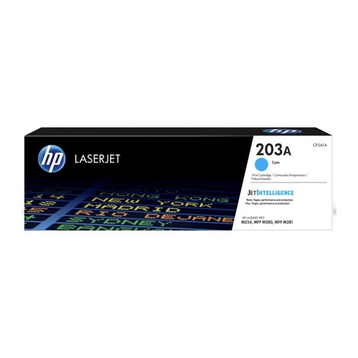 [165676] HP LASERJET M254,M280,M281 TONER CIAN 203A