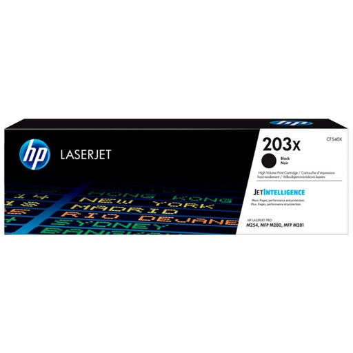 [165139] HP LASERJET M254,M280,M281 TONER NEGRO ALTA 203X