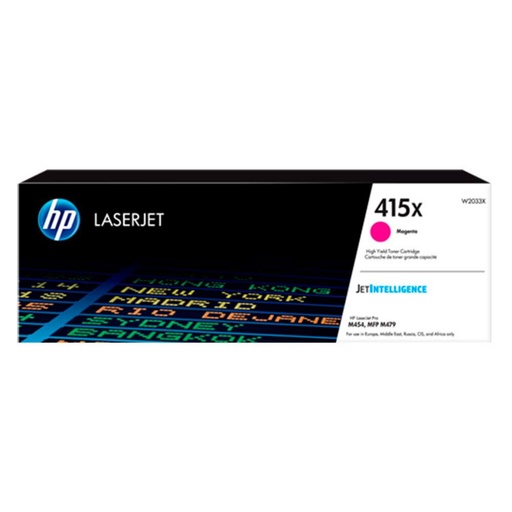 [165194] HP LASERJET M479FDW Nº415X TONER MAGENTA