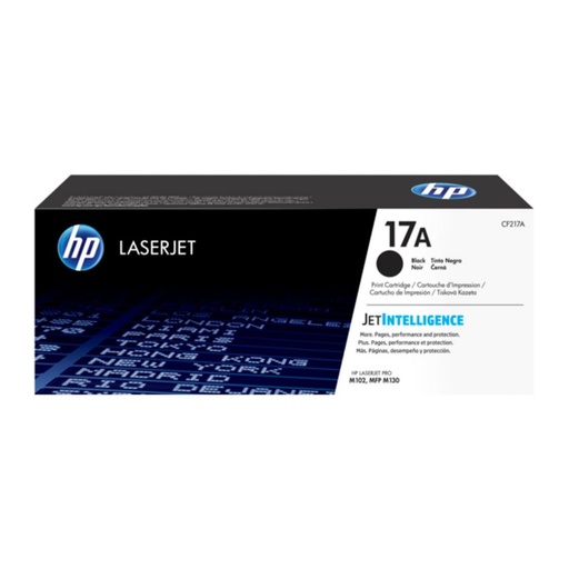 [165815] HP LASERJET PRO M102/M104/MFP M130/M132 TONER NEGRO 17A