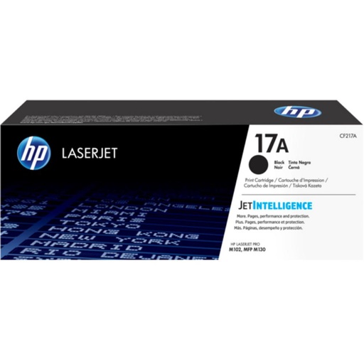 [165815] HP LASERJET PRO M102/M104/MFP M130/M132 TONER NEGRO 17A
