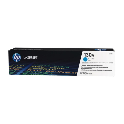 [130515] HP LASERJET PRO MFP M176N/M177, TONER CIAN 130A
