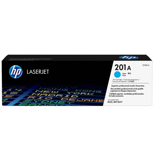 [166108] HP LASERJET RO M252, M277 MFP 201A TONER CIAN 1400 PAG.