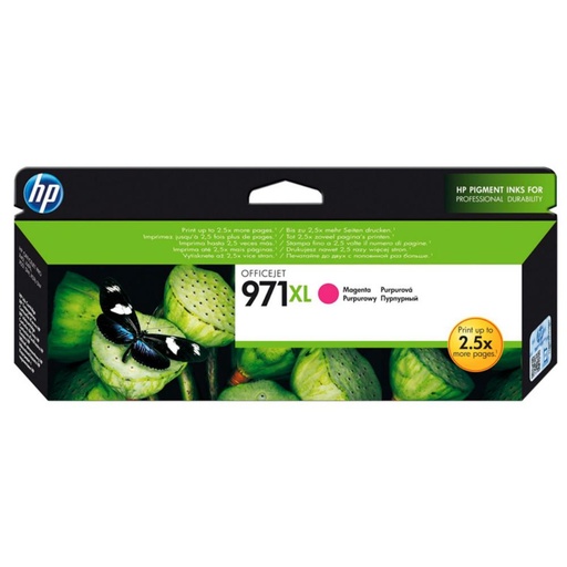 [165886] HP OFFICEJET PRO X451/476/551 CARTUCHO MAGENTA Nº971XL