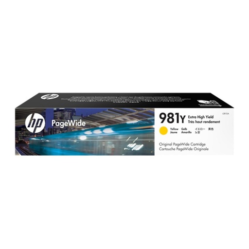 [165805] HP PAGEWIDE 981Y CARTUCHO AMARILLO