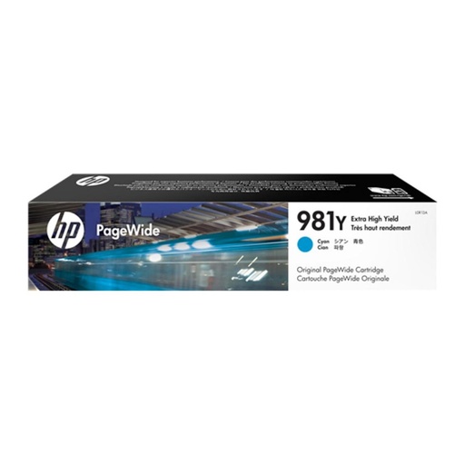 [165808] HP PAGEWIDE 981Y CARTUCHO CYAN