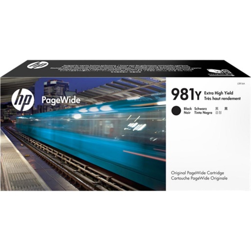 [165814] HP PAGEWIDE 981Y CARTUCHO NEGRO