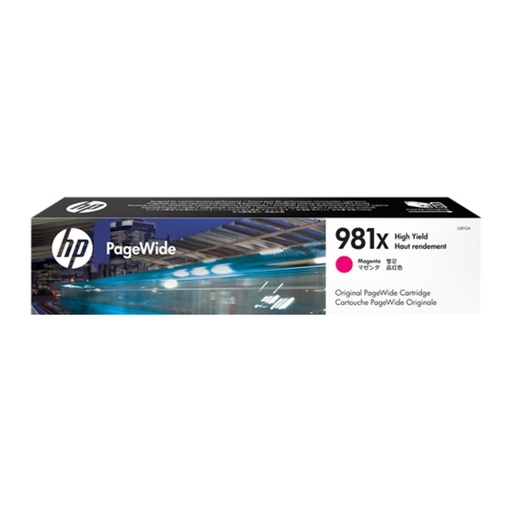 [165810] HP PAGEWIDE ENTERPRISE COLOR 556 / MFP 586 CARTUCHO DE ALTA CAPACIDAD MAGENTA Nº981X