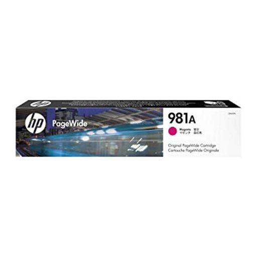 [165809] HP PAGEWIDE Nº981A, CARTUCHO MAGENTA