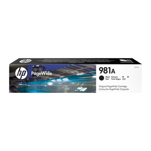 [165812] HP PAGEWIDE Nº981A, CARTUCHO NEGRO