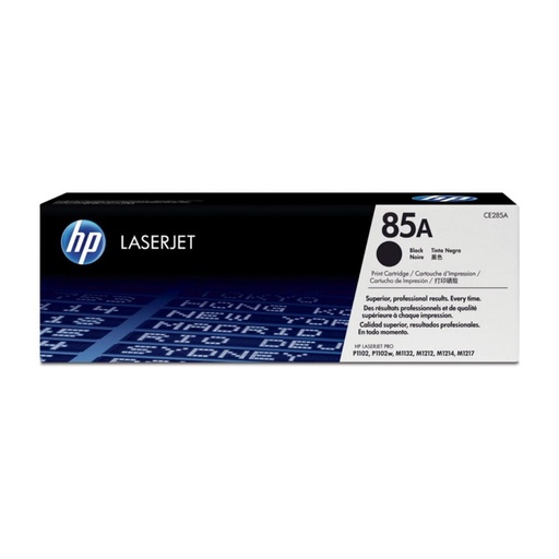 [167324] HP TONER LASER NEGRO P1100 P1102/P 1132/M1210 1.600 PAGINAS CE285A