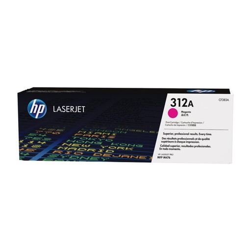 [166128] HP TONER LASERJET PRO MFP M476 MAGENTA.Nº312A