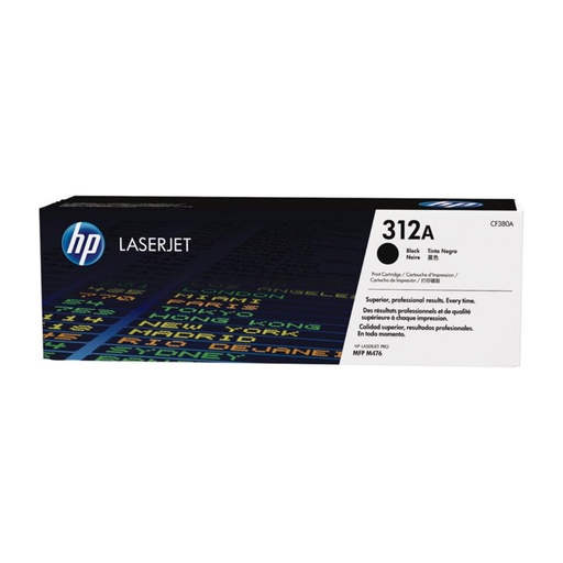 [166126] HP TONER LASERJET PRO MFP M476 NEGRO .Nº312A 2.400 PAGINAS