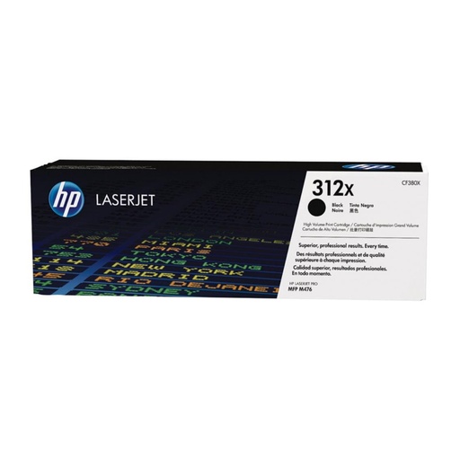 [166104] HP TONER LASERJET PRO MFP M476 NEGRO.Nº312X 4.400 PAGINAS