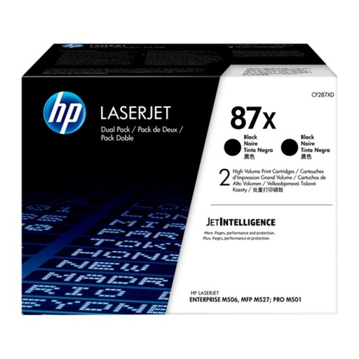 [165829] HP TONER TONER LASERJET ENTERPRISE M506DN/M527 NEGRO  87X ALTA CAPACIDAD 18.000 PAGINAS