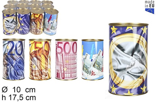 [825163] HUCHA METAL EURO 10X17