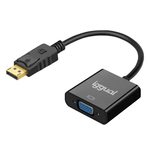 [800200] ADAPTADOR DISPLAYPORT (M) A VGA (H) IGGUAL 