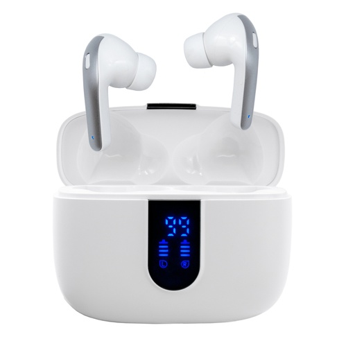 [800384] AURICULARES INALÁMBRICOS IGGUAL TWS BLUETOOTH BLANCO
