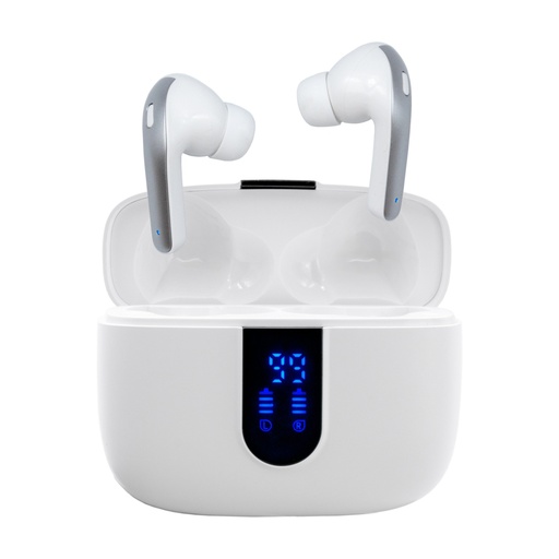[800384] AURICULARES INALÁMBRICOS IGGUAL TWS BLUETOOTH BLANCO