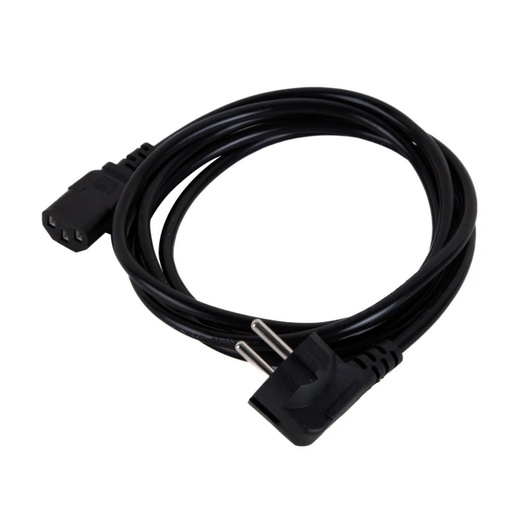 [800226] CABLE DE ALIMENTACIÓN IEC C13 2 METROS NEGRO