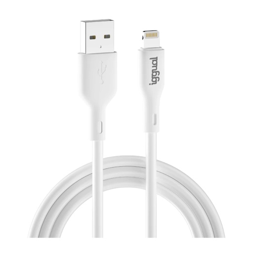 [800149] CABLE USB-A A LIGHTNING 1 METRO BLANCO