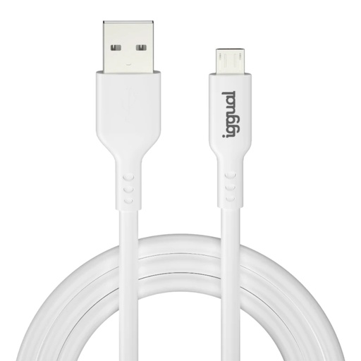 [800147] CABLE USB-A A MICRO-USB 1 METRO BLANCO