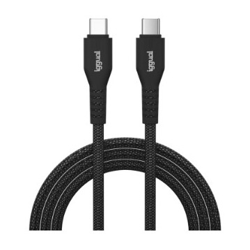 [800507] CABLE USB-C A TIPO C 60W 1 METRO TRENZADO