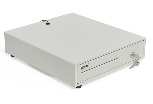 [800211] CAJÓN PORTAMONEDAS IGGUAL IRON-10W 38CM 4+6 BLANCO