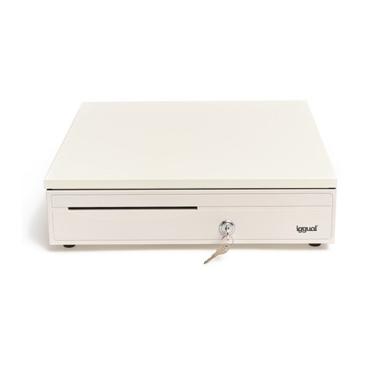 [800209] CAJÓN PORTAMONEDAS IGGUAL IRON-30W 42CM 5+5 BLANCO