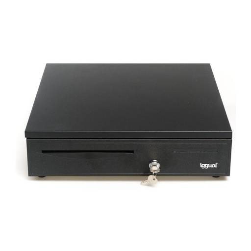 [120776] CAJÓN PORTAMONEDAS IGGUAL IRON-50 42CM 5+8 NEGRO