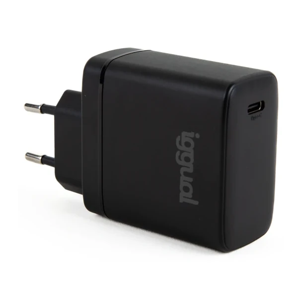 [800160] IGGUAL CARGADOR RÁPIDO USB PD TIPO C 45W GAN