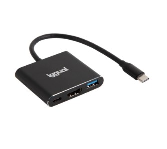 [800141] HUB USBC A 1XUSBA 1XHDMI 1XUSBC IGGUAL