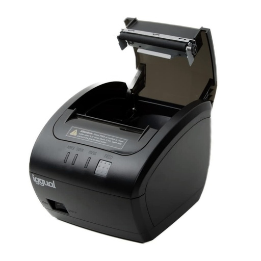 [800242] IMPRESORA TÉRMICA IGGUAL TP7001 USB+RJ45 NEGRO
