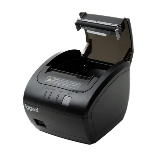 [800242] IMPRESORA TÉRMICA IGGUAL TP7001 USB+RJ45 NEGRO