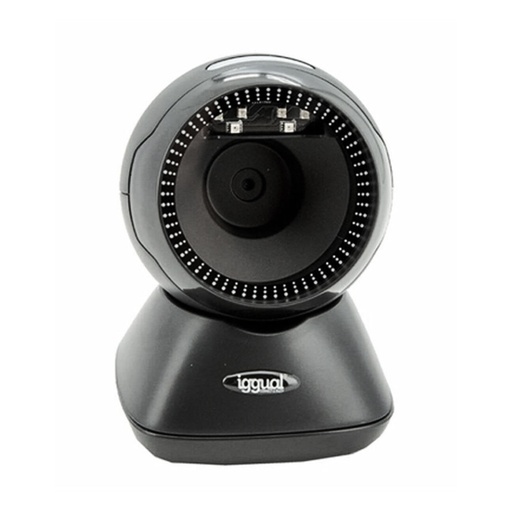 [800238] IGGUAL LECTOR CÓDIGO BARRAS SOBREMESA 2D USB