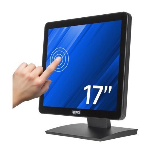 [800387] MONITOR TÁCTIL CAPACITIVO IGGUAL 17" VGA HDMI USB