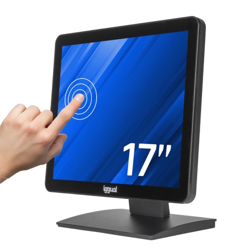 [800387] MONITOR TÁCTIL CAPACITIVO IGGUAL 17" VGA HDMI USB