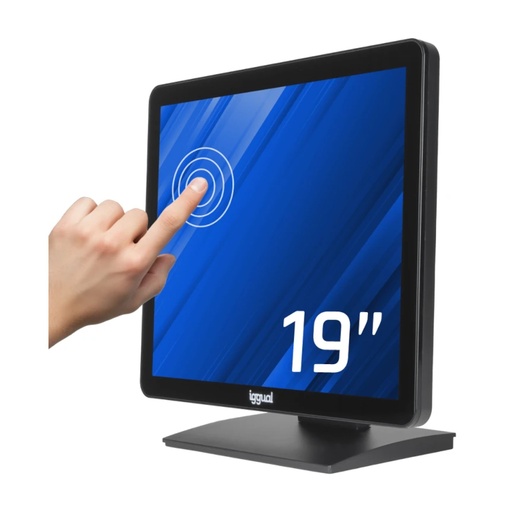[800388] MONITOR TÁCTIL CAPACITIVO IGGUAL19" VGA HDMI USB