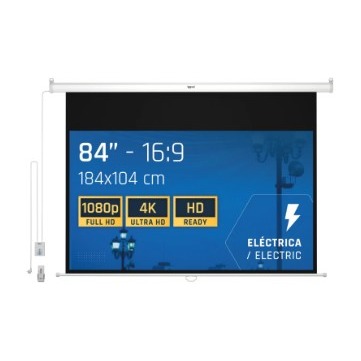[800321] PANTALLA ELÉCTRICA IGGUAL  16:9 84" 184×104 CM