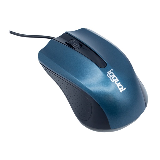 [800272] RATÓN ÓPTICO COM-ERGONOMIC-RL-800DPI IGGUAL  AZUL