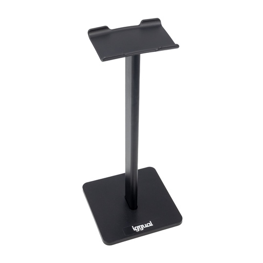 [800311] SOPORTE PARA AURICULARES IGGUAL SA22 NEGRO