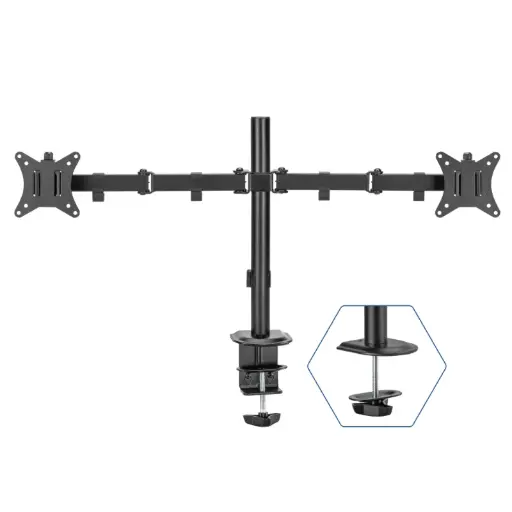[800183] SOPORTE PINZA 2 MONITORES 17"-32" IGGUAL