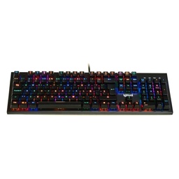IGGUAL TECLADO GAMING MECÁNICO OBSIDIAN RGB NEGRO