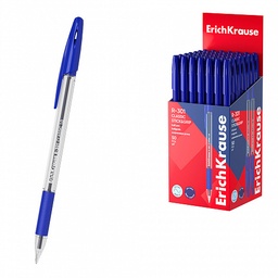 BOLÍGRAFO ERICHKRAUSE R-301 STICK&GRIP 1.0 AZUL 
