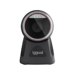 LECTOR CÓDIGO BARRAS SOBREMESA 2D USB IGGUAL 