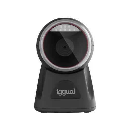 [800517] LECTOR CÓDIGO BARRAS SOBREMESA 2D USB IGGUAL 