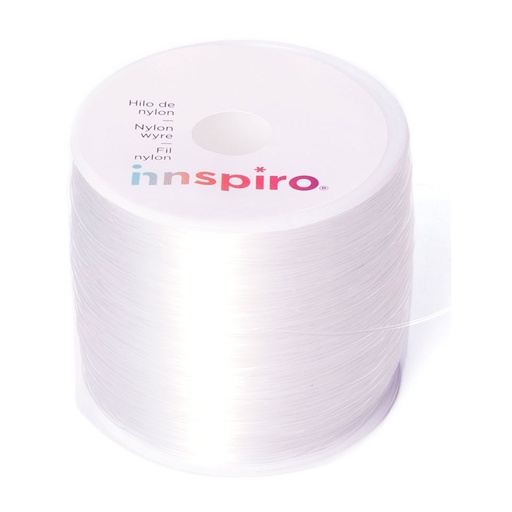 [650392] HILO NAILON TRANSPARENTE 0,50 MM 50 GRAMOS ROLLO 150 METROS INNSPIRO